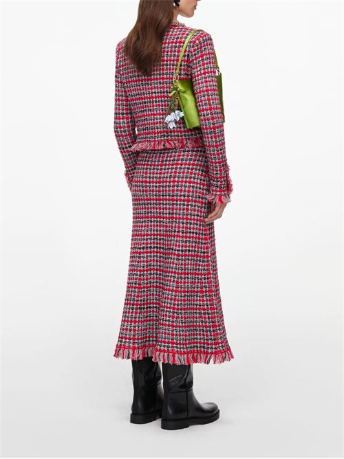 Gonna midi SELF PORTRAIT | AW26146MSKRRED